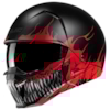 HJC I20 Scraw Matt Black - Red
