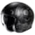 Casque jet HJC V31 Desto Mat Noir - Gris