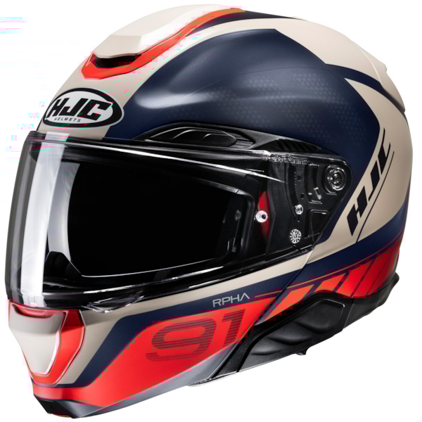 HJC RPHA-91 Rafino Mat Zwart - Beige