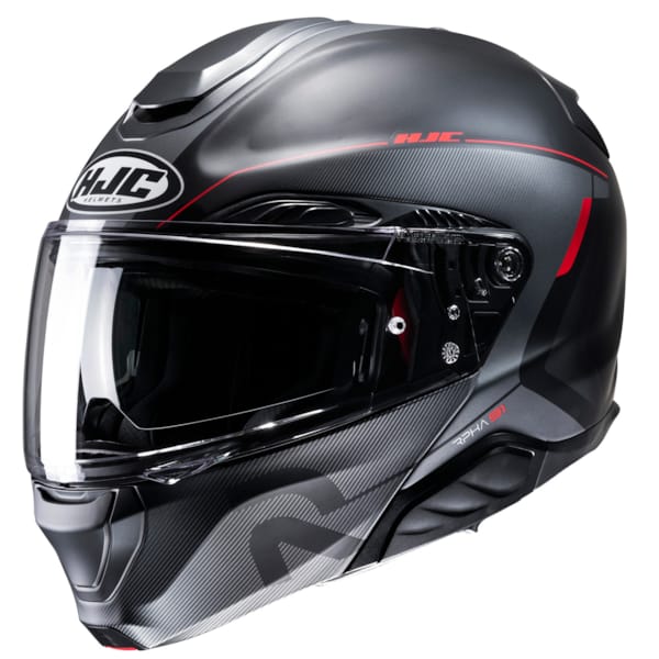 HJC RPHA-91 Combust Matt Black - Red