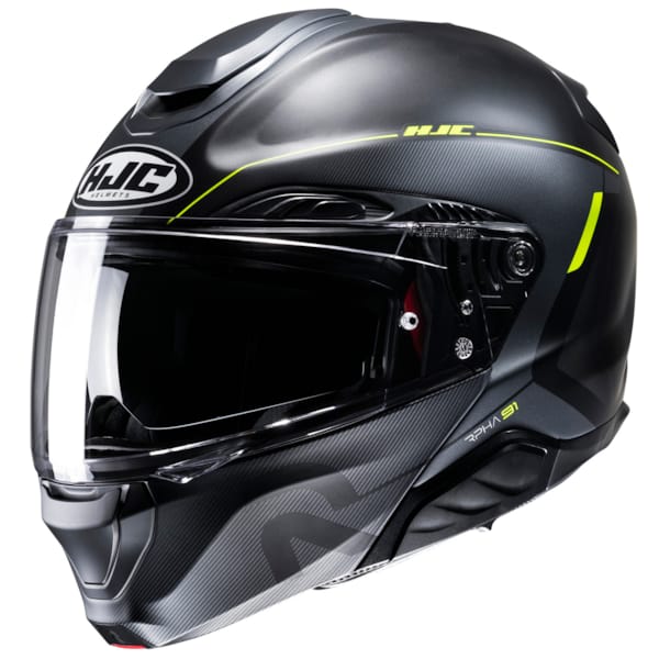 HJC RPHA-91 Combust Matt Black - Yellow