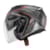 Casque jet GIVI X.25 Trace Mat Titanium-Noir-Rouge