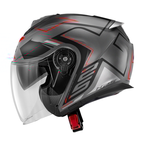 GIVI X.25 Trace Matt Titanium-Black-Red