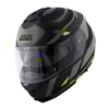 GIVI X.21 EVO F Number Mat Zwart-Titanium-Geel