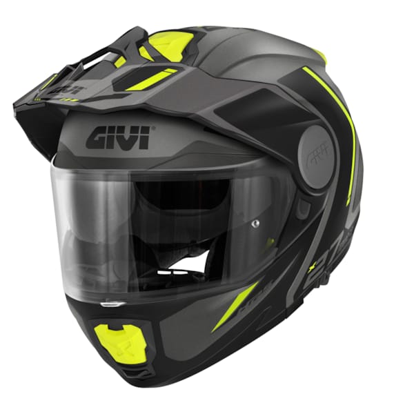 GIVI X.27 Tourer Graphic Mat Titanium-Jaune