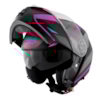 GIVI X.21 EVO F Number Mat Lady Zwart-Titanium-Roze