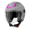 GIVI 11.7 Solid Color Matt Lady Silver-Fuchsia
