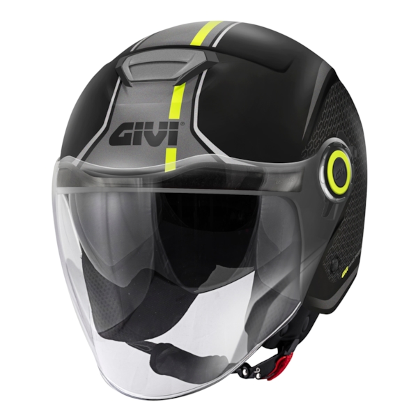 GIVI 12.5 Graphic Touch Matt Black-Yellow