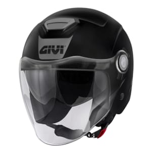 Jet helmet GIVI 12.5 Solid Color Matt Black