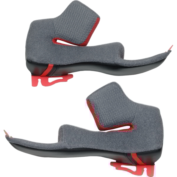SHOEI NXR2 Coussinets de joues Noir-Rouge