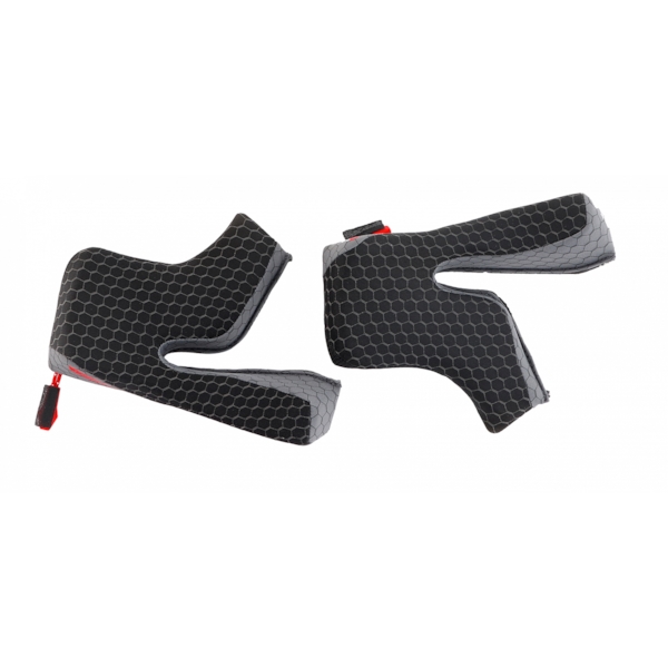 SHARK Spartan GT (Carbon) Wangkussens Alveotec Grijs