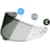 Shoei Visière CWR-F2 Photochromatique (préparée Pinlock)