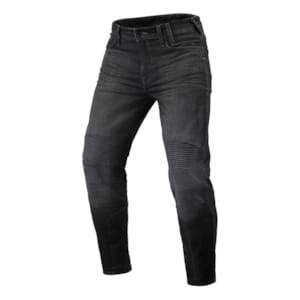 Motorjeans heren REV'IT! Moto 2 TF Donkergrijs used lengte 34