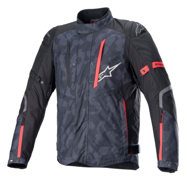ALPINESTARS RX-5 Drystar Jacket Zwart-Camo-Helder Rood