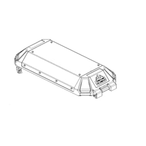 Case bottom & lid cases GIVI ALASKA Upper shell Aluminium ZALA36ACM