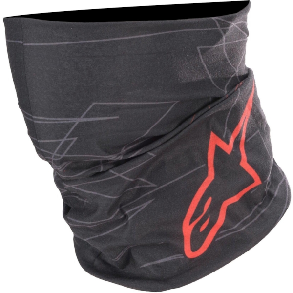 ALPINESTARS MM93 Neck Tube Noir-Anthracite-Rouge
