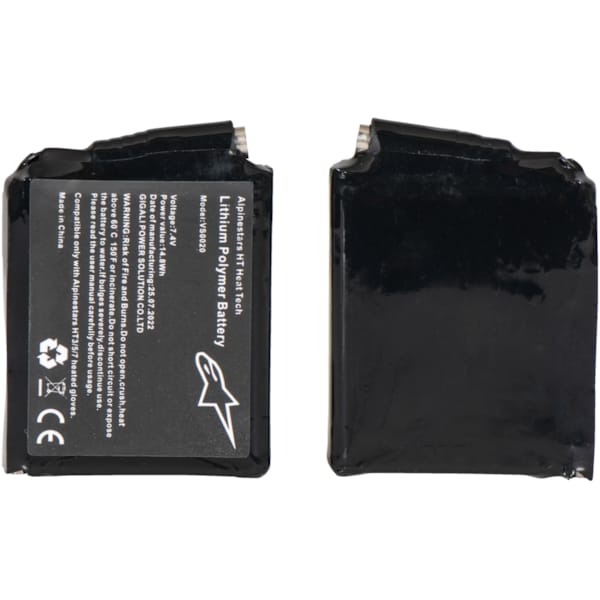 ALPINESTARS Batterij set HT Heat Tech Gloves 7,4V lithium