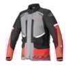 ALPINESTARS Andes V3 Drystar Jacket Gris Foncé-Noir-Rouge Vif