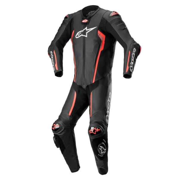 ALPINESTARS Missile V2 1PC Suit Zwart-Rood Fluo