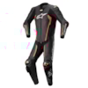 ALPINESTARS Missile V2 1PC Suit Noir-Rouge Fluo