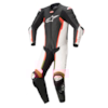 ALPINESTARS Missile V2 1PC Suit Noir-Blanc-Rouge Fluo