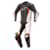 Combinaison en une pièce ALPINESTARS Missile V2 1PC Suit Noir-Blanc-Rouge Fluo