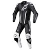 ALPINESTARS Fusion 1PC Suit Zwart-Wit