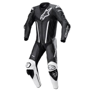 Combinaison en une pièce ALPINESTARS Fusion 1PC Suit Noir-Blanc