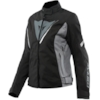 DAINESE Veloce Lady D-Dry Jacket Noir-Gris Foncé-Blanc