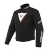 DAINESE Veloce D-Dry Jacket Black-White-Lava Red