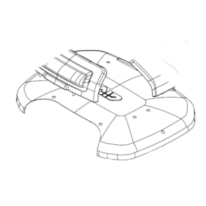 Pièces GIVI Couvercle aluminium TRK35 Z7813OXR couleur