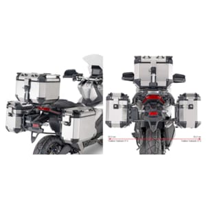 Motorcycle-specific mounts GIVI PLO_CAM - Side cases holders PLO1188CAM