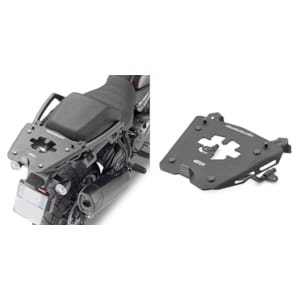 Fixations spécifiques pour votre moto GIVI SRA- Support topcase monokey en aluminium SRA8400