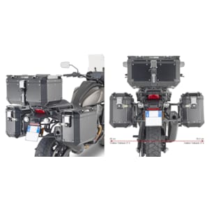 Motorcycle-specific mounts GIVI PLO_CAM - Side cases holders PLO8400CAM
