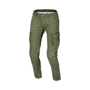 Motorjeans heren MACNA Takar Groen lengte 32
