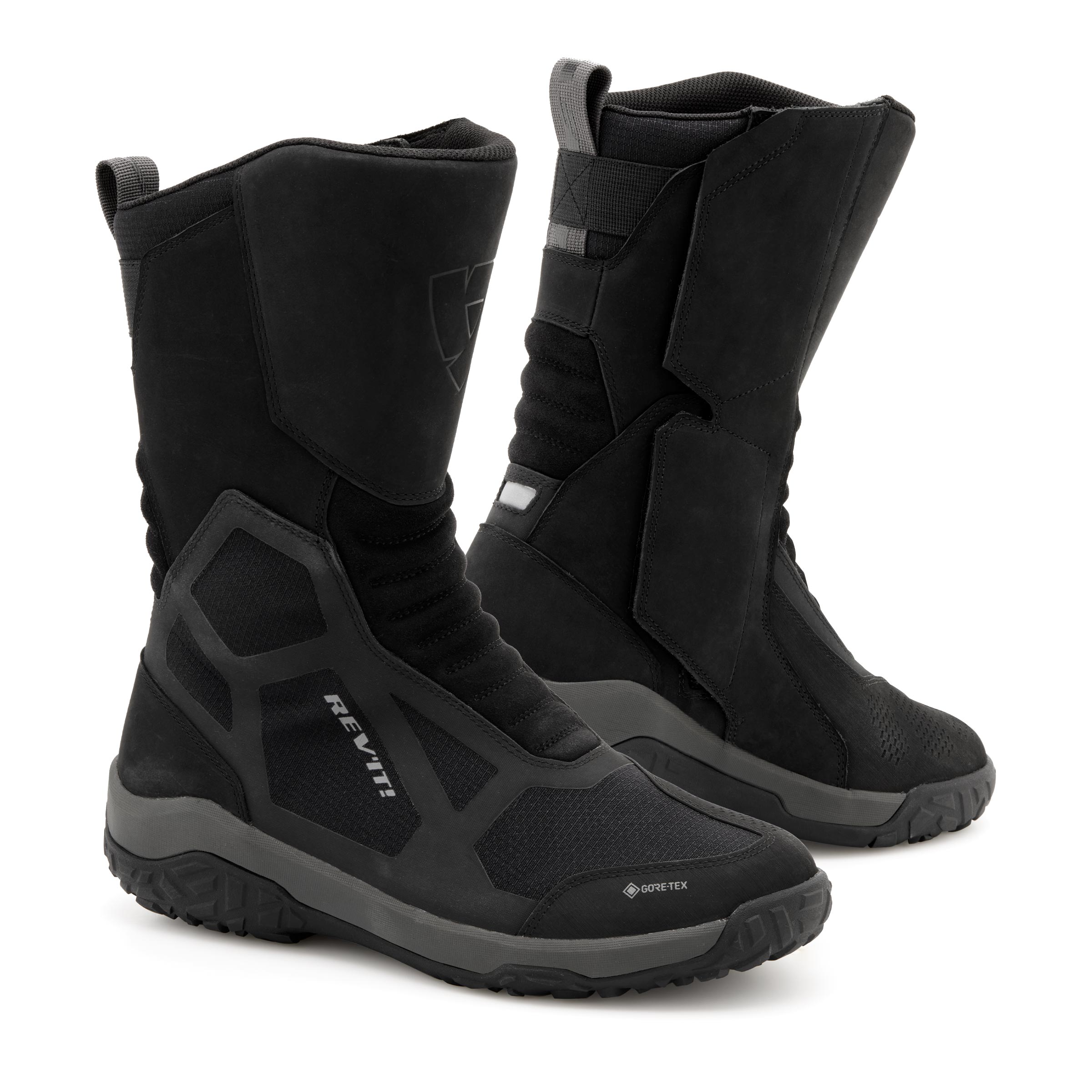 Gore-Tex® motorlaarzen en -schoenen heren REV'IT! Everest GTX Zwart