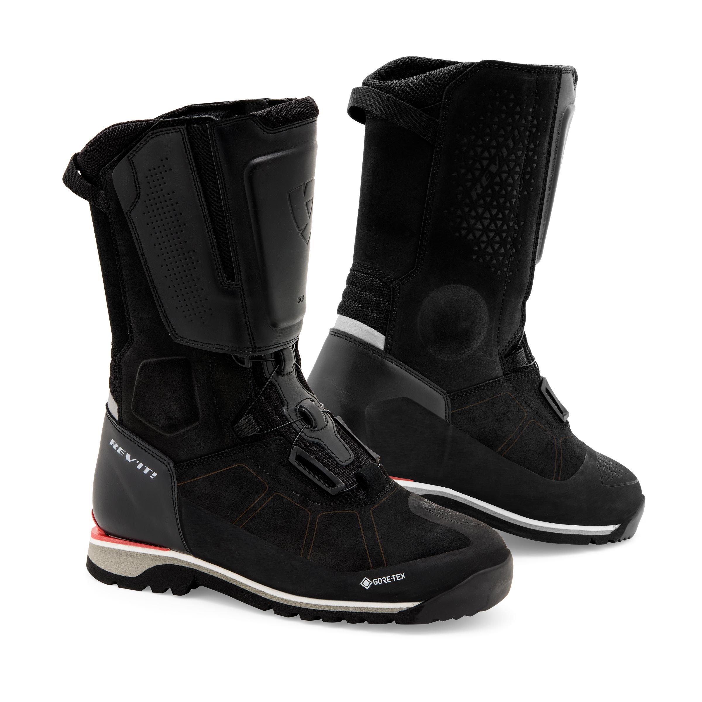 Bottes et chaussures moto Gore-Tex® hommes REV'IT! Discovery GTX Noir