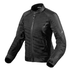 Doorwaai motorjas en hoodie dames REV'IT! Torque 2 H2O Lady Zwart