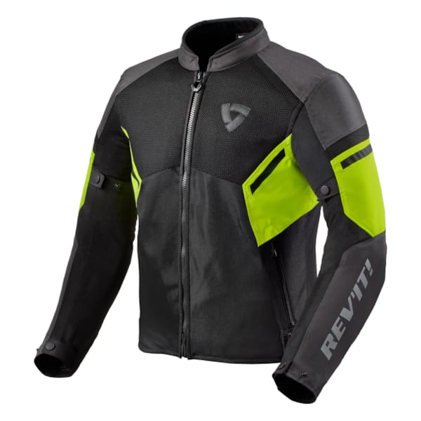 REV'IT! GT-R Air 3 Black - Fluorescent yellow