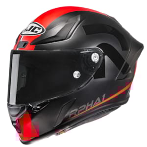 Casque intégral HJC RPHA-1 Senin Noir mat - Orange