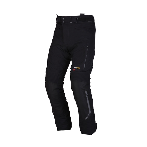 MODEKA Baxters Black - Men's textile motorcycle pants