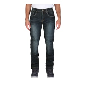 Motorjeans heren MODEKA Glenn II Stone Wash Blauw Lengte 30"
