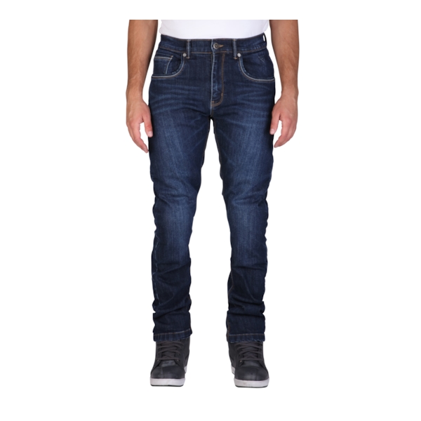 MODEKA Glenn II Soft Wash Bleu foncé Longueur 32"