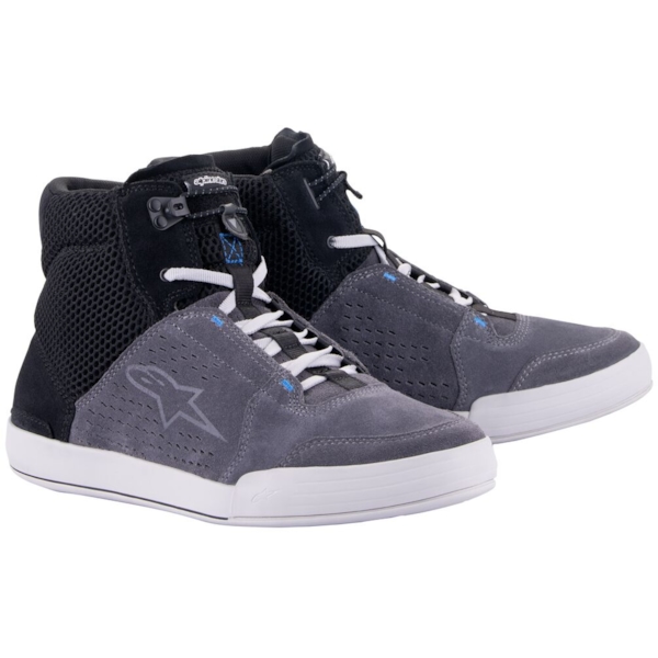 ALPINESTARS Chrome Air Shoes Black-Cool Grey-Blue