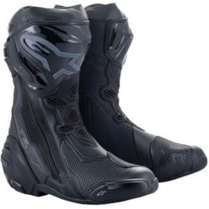 Sport motorlaarzen ALPINESTARS Supertech R Boots Zwart-Zwart