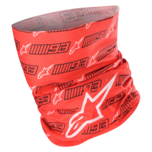 Tour de cou ALPINESTARS MM93 Neck Tube Rouge-Noir-Blanc