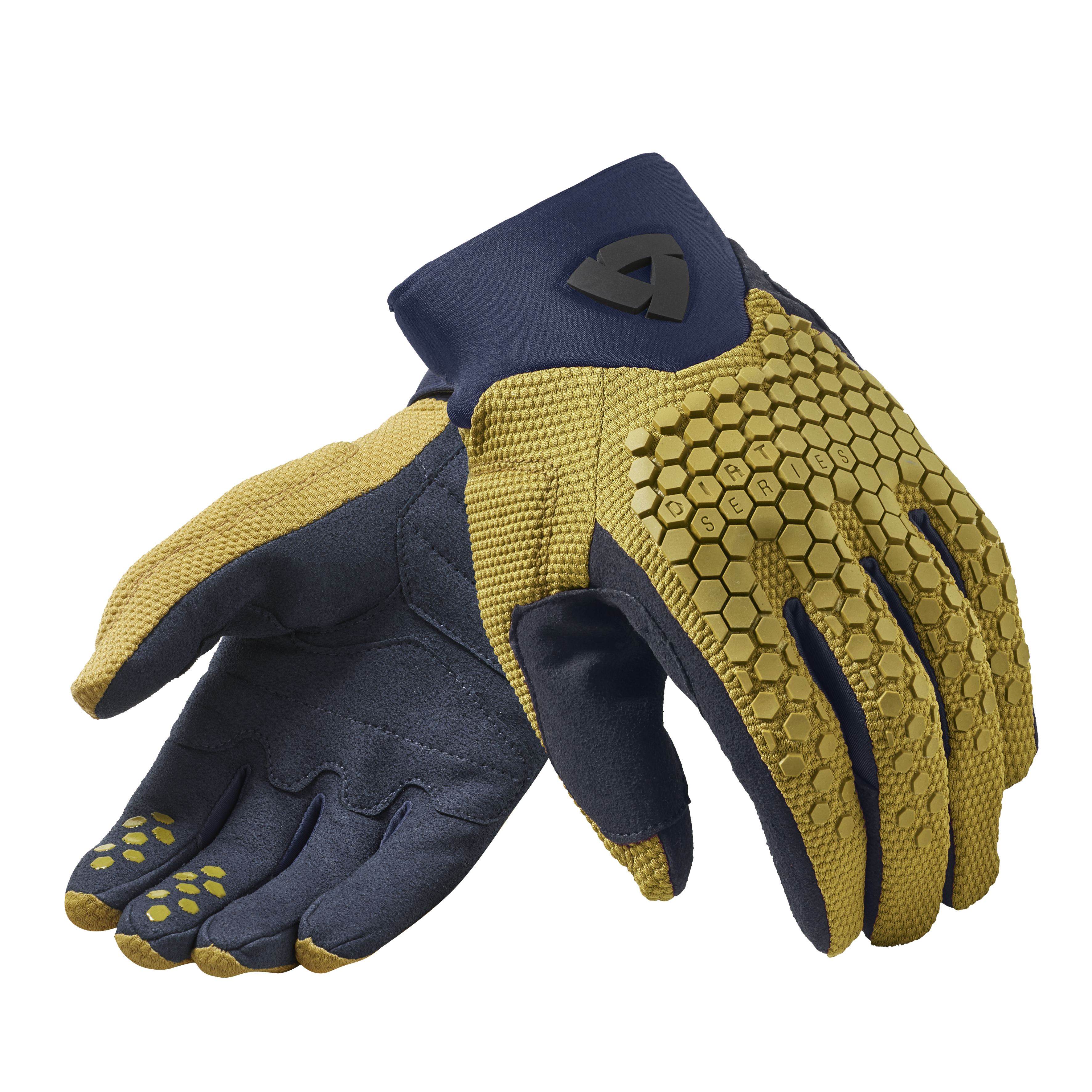 Men's summer gloves REV'IT! Massif Ochre yellow