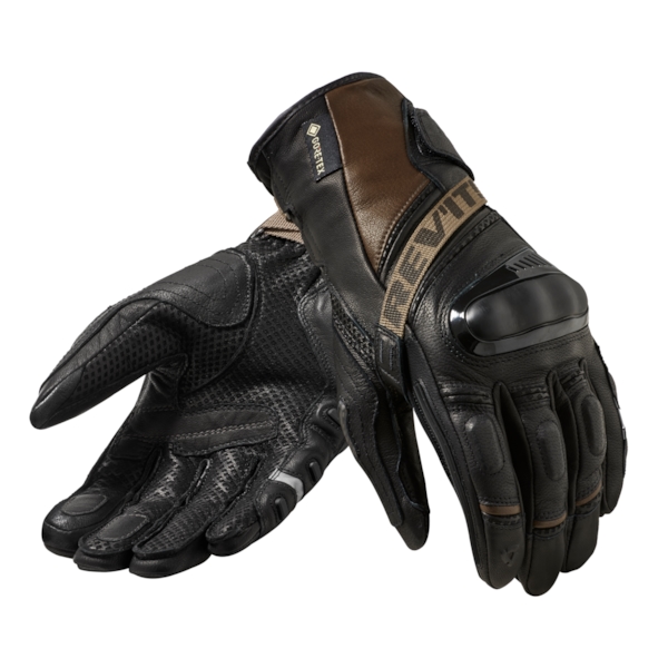 REV'IT! Dominator 3 GTX Gloves Noir - Sable