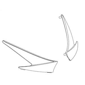 Pièces GIVI B330 Réflecteurs rouges Z3421R