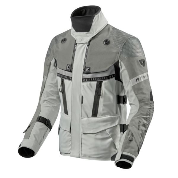 REV'IT! Dominator 3 GTX Jacket Silver - Anthracite